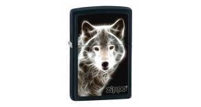 28303 White Wolf - Зажигалка ZIPPO